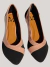 Sapatilha Raquel Nubuck Preto com Nude - comprar online