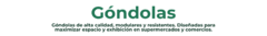 Banner de la categoría Góndolas