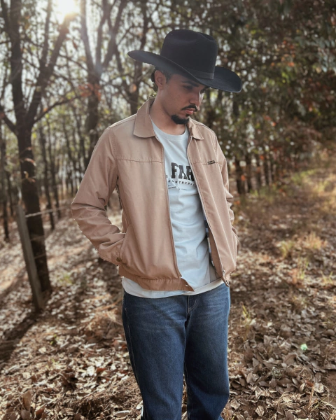 Jaqueta Masculina Wrangler Bege