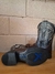 Bota Texana Texas Stars Couro Café & Preto na internet