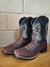 Bota Texana Texas Stars Couro Preto & Pinhão