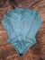 Body Manga Longa Verde Arabesco Radade