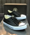AllStar Preto Couro - comprar online