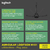 Auricular Logitech H151 c/Microfono 3.5mm Control Negro en internet