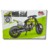 Green Cross Motorcycle, 576pcs, Ladrillos Tipo LEGO, Pull-Back Technology - Gemu