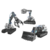 Maquinas Hidráulicas 3 in 1 Hidráulica DIY - Bulldozer, Fire Climbing, Grab - Hidráulica DIY  Juguete Educativo STEM - Ensamblable - Gemu