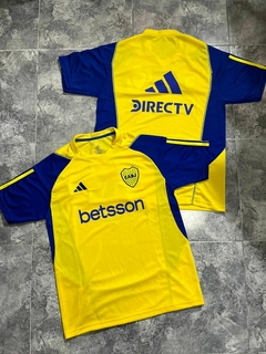 REMERA ENTRENAMIENTO BOCA AMARILLA - comprar online
