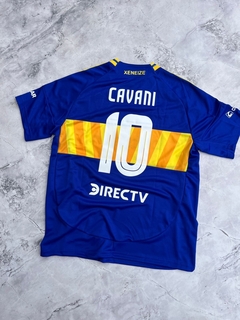 CAMISETA TITULAR DE BOCA (con número) - Gerlenmayoristas