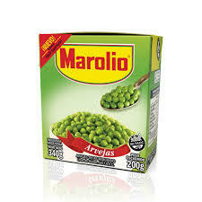 ARVEJAS MAROLIO T.RECART 340 gr - comprar online