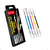 Kit de herramientas Yaxun YX-692 para extracción de CPU y placas, con cinco herramientas de metal y mangos de colores variados