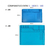 Manta Magnética Antiestática S 180 550x350 Mm Para Soldadura, Color Azul