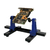 Soporte ajustable para soldar placas con morsa de 20 cm color azul y negro con placa electrónica sujeta