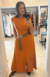 Vestido Helena Terracota