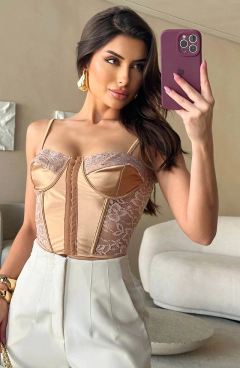 Cropped Corselet