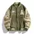Nova jaqueta de beisebol masculina moda jaquetas bordadas casacos high street outwear homem jaqueta bomber hip hop roupas topo - Santiago's