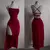 Novo vestido explosivo de verão de alta sensibilidade alça halter Spice G - Santiago's