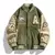 Nova jaqueta de beisebol masculina moda jaquetas bordadas casacos high street outwear homem jaqueta bomber hip hop roupas topo - Santiago's