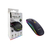Mouse Inalámbrico Recargable Netmak Optimize W90 – Comodidad y estilo con iluminación RGB - comprar online