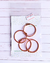 Argola Articulada 3 cm Rosé Gold - comprar online