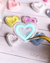 Entremeios de Corações 3D - Erva Doce Scrap