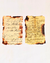 Papéis Bordas Queimadas Cartas Manuscrita - comprar online