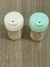 Kit com 2 Paliteiros – Vaso Transparente com Tampa de Ursinho