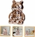 Estátua Decorativa Urso de Cerâmica MERRYHAPY