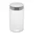 Pote de Vidro Liso com Tampa Rosca Inox - loja online