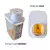 Pote Hermético 900ml com Medidor