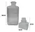 Garrafa De Vidro P/ Whisky Decanter 1 Litro Cristalina - É Quase 20