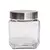 Pote de Vidro Quadrado com Tampa de Inox 800ml na internet