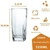 Conjunto com 4 copos de vidro Bali 320ml na internet