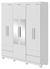 GUARDA-ROUPA LOPAS ZEUS 6 PORTAS 2021 C/ESP C/PES PVC - comprar online