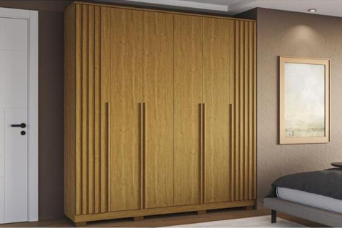 GUARDA-ROUPA ACP JAMILE 6 PORTAS CINAMOMO - comprar online