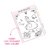 Kit 2 Cadernos Brochurão 1 matéria 48 fls Alice País Maravilhas Wonderland Disney Capa Dura 1 - loja online