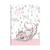 Caderno Brochurão 48 Fls Alice País Maravilhas Disney Gato 2