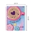 Kit 4 Cadernos Be Happy Candy Donuts Neon 80 folhas 1 matéria na internet