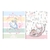 Kit 2 Cadernos Brochurão 1 matéria 48 fls Alice País Maravilhas Wonderland Disney Capa Dura 1