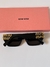 gafas Miu Square/dorado - comprar online