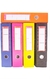 BIBLIORATO PVC OFICIO AZUL - comprar online