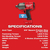 Imagen de Llave Impacto 3/4'' Alto Torque One-key 286422r Milwaukee