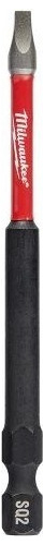 Punta Shockwave Cuadro Sq2 X 3-1/2'' 48324572 Milwaukee - comprar en línea