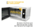Microondas Industrial Análogo Rhino Homic-12a 1000w 1.2ft³ Inoxidable 4 Niveles Potencia Descongelar Certificado Nom Resistente - tienda en línea