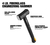 Marro De Fibra De Vidrio De 4lb Tb-h1-1en-f4 Toughbuilt - comprar en línea