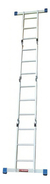 Escalera Multiposiciones Aluminio 12 Peldaños Con Charola - comprar en línea