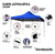 Carpa Toldo Reforzada Plegable 2x2 Impermeable acero inox Azul GA-RIR2 en internet