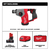 Taladro Rotomartillo Sds-plus M12 Fuel 2508-21xc Milwaukee - El Rey Ferretero