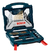 Kit Maletin Brocas Mixto X-line Blue 50pz Metal Madera Bosch