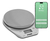 Báscula Rhino 5kg Plato Acero Inoxidable Baci-5x Capacidad Máxima 5 G Color Gris Con App - comprar en línea