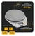 Báscula Rhino 5kg Plato Acero Inoxidable Baci-5x Capacidad Máxima 5 G Color Gris Con App - El Rey Ferretero